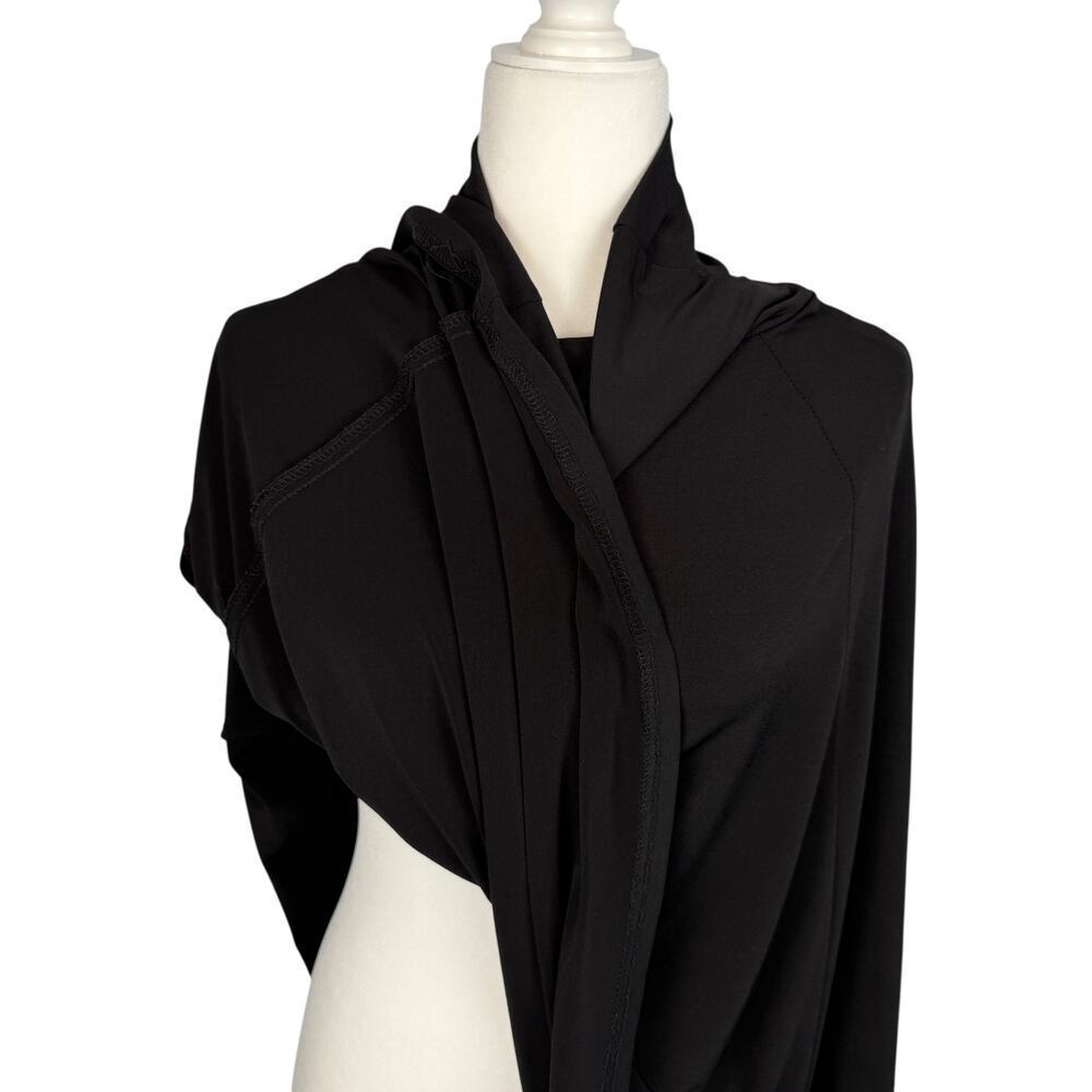 BABY'O Nursing Cover Cape Black OS Modest Baby New Mom Shower Gift Made in USA - Picture 5 of 6
